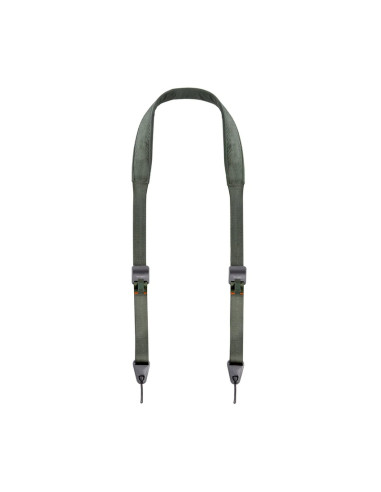 Camera shoulder strap with Green Quick Release