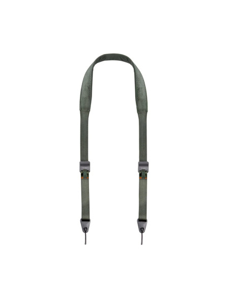 Camera shoulder strap with Green Quick Release