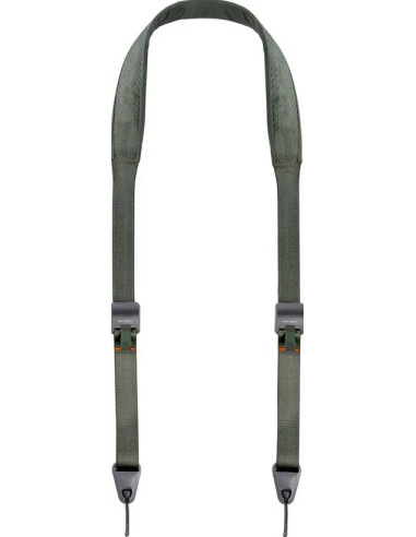 Camera shoulder strap with Green Quick Release