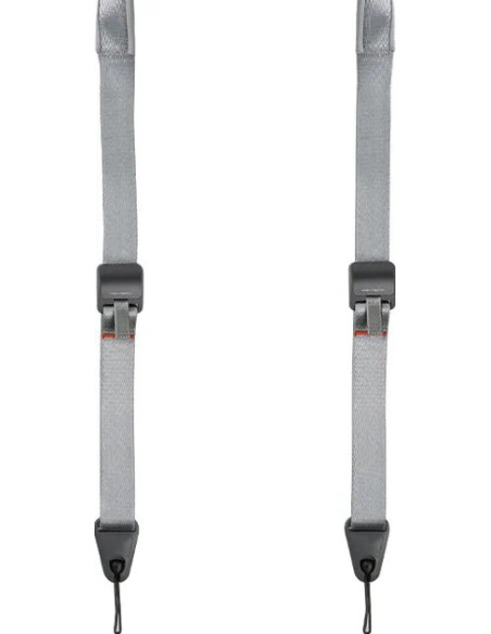 Camera shoulder strap with Quick Release Gray