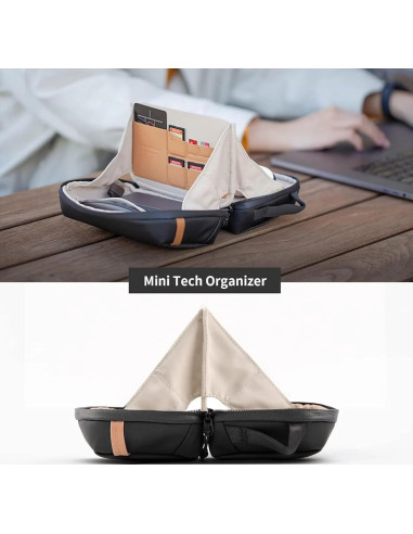 Mini Tech Gray Organizer