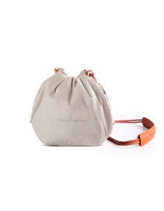Onego ivory drawstring bag