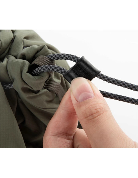 Onego ivory drawstring bag