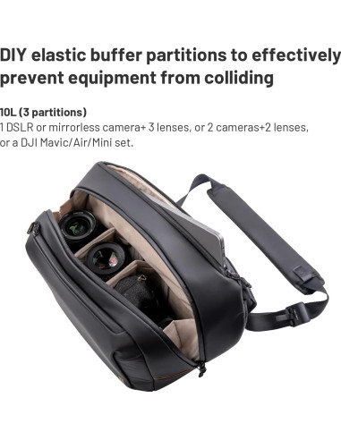 Onego Solo Sling Bag V2 10LT - Moss green