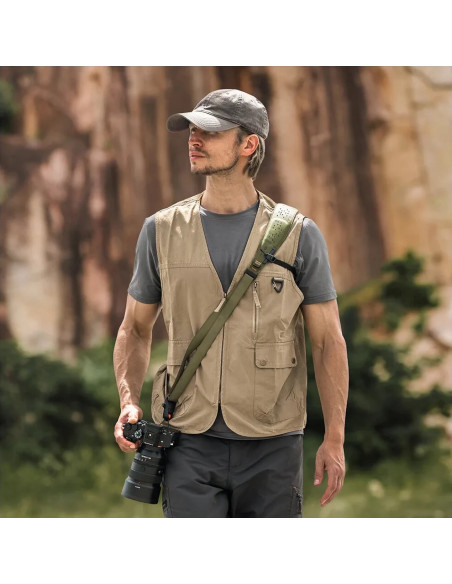 Strap Pro Midnight Black Camera - Shoulder strap with quick-scroll system