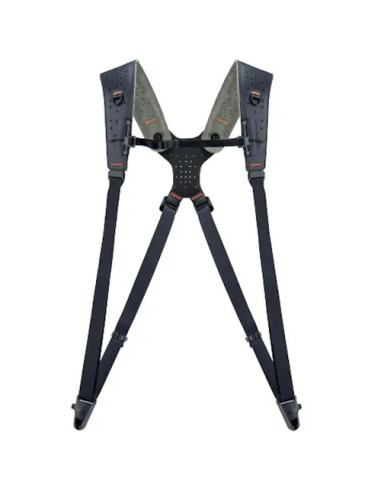 Strap Master Midnight Black Room - Double shoulder strap with quick-scroll system