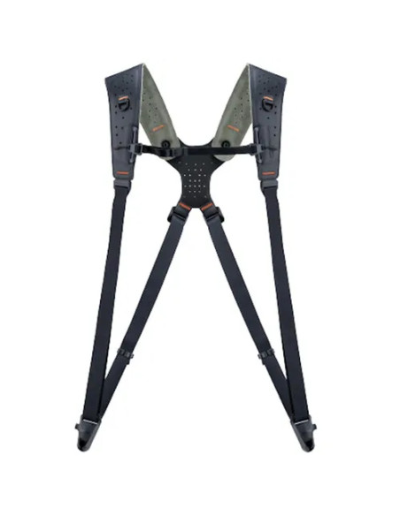 Strap Master Midnight Black Room - Double shoulder strap with quick-scroll system