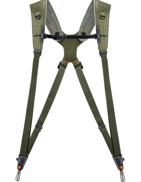 Strap Master Wilderness Green Room - Double shoulder strap with quick-scroll system