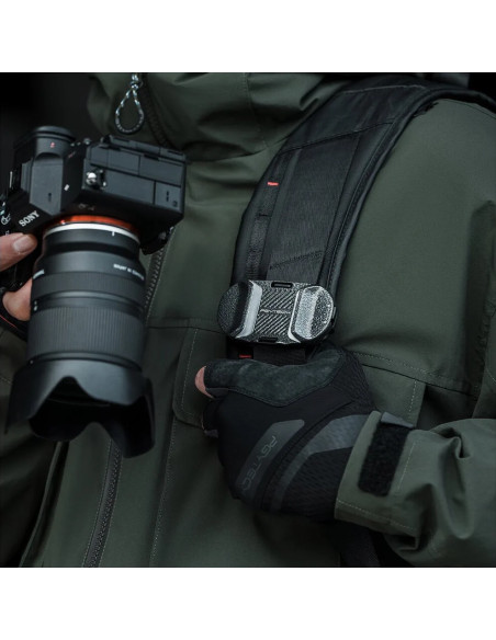 Beetle Camera Clip V2 - Aggancio rapido per spallaccio zaino / cintura con piastra inclusa Arca Swiss