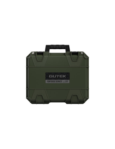 Tortoise T-230 Rigid suitcase with sponge and wheels - Olive green