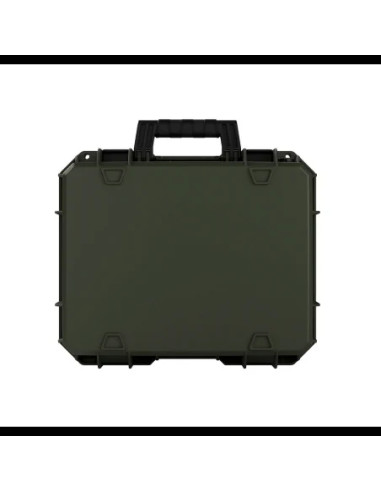 Tortoise T-230 Rigid suitcase with sponge and wheels - Olive green