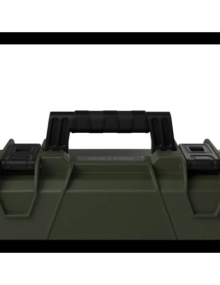 Tortoise T-230 Rigid suitcase with sponge and wheels - Olive green