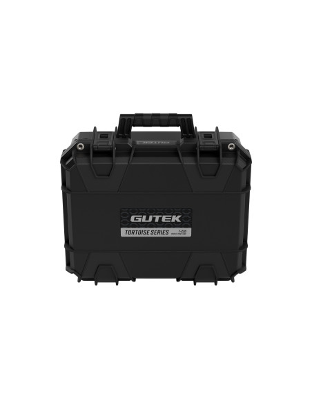 Tortoise T-230 Rigid suitcase with sponge and wheel compartment - black