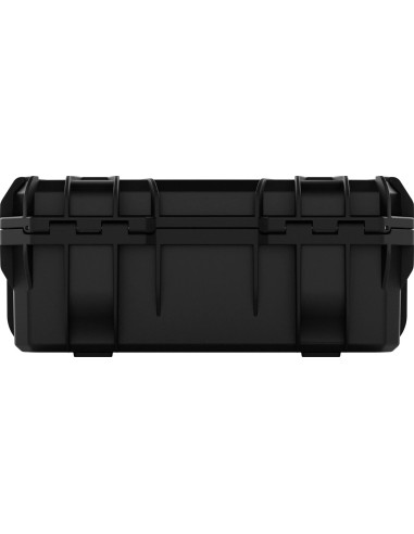 Tortoise T-230 Rigid suitcase with sponge and wheel compartment - black