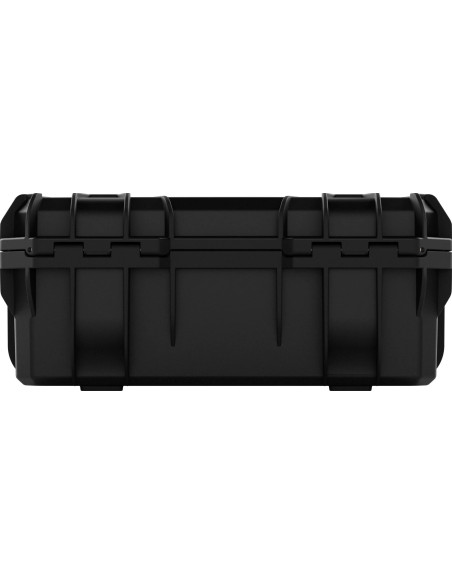 Tortoise T-230 Rigid suitcase with sponge and wheel compartment - black