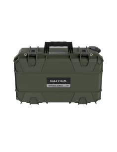 Tortoise T-300 Hard suitcase with sponge and wheels - Olive green