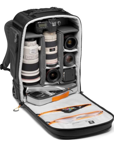 Pro Trekker RLX 450 AW II Gray trolley case, orange