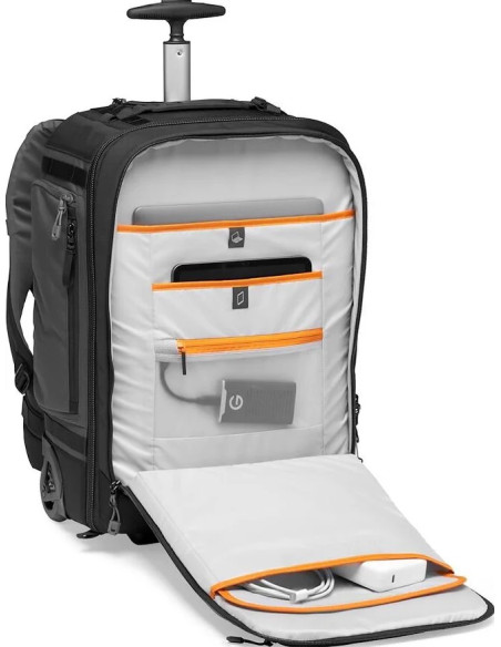Pro Trekker RLX 450 AW II Gray trolley case, orange