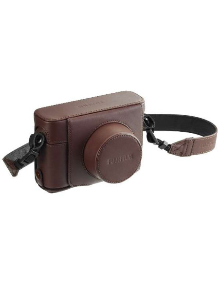 lE LEATHER BAG LC-X100F for X100F brown
