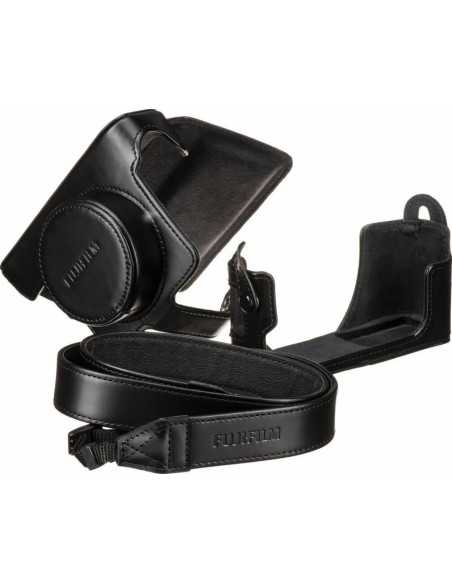 LC-X100V black leather case for Fuji X100 V / X100VI