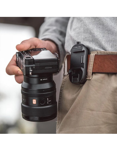 Beetle Clip Camera - Quick Coupling for Backpack / Belt Walk with Plate Included Arca Swiss