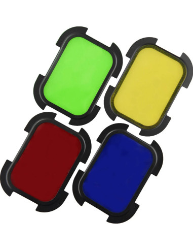 Set fins and filters for Speedlite head AD-200