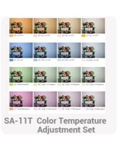 SA-11T Gelatine Kit Temp. Color Attack for screenings S30