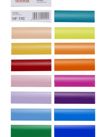 Set of MF-11C gelatin for Flash Macro MF12
