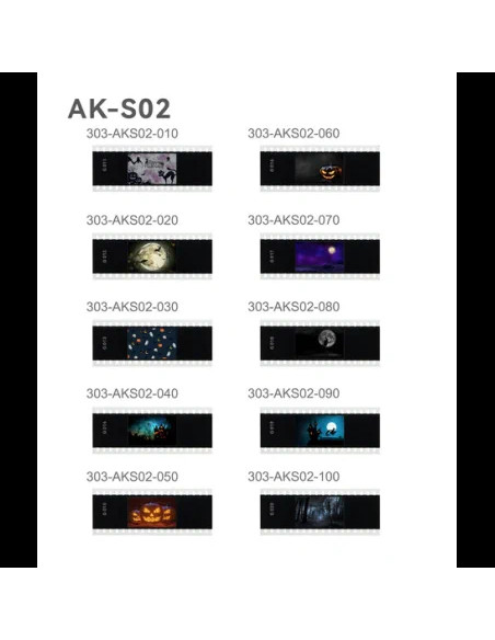 GODOX AK-S02 Set slide 2 for projector AK-R21 - 10pcs