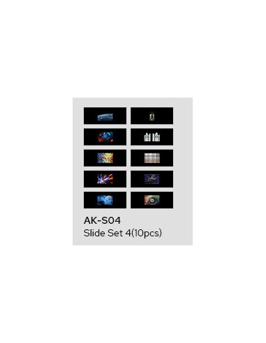 GODOX AK-S04 Set slide 4 for projector AK-R21 - 10pcs