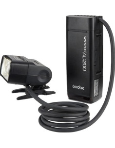 EC200 extendable flash head for AD200 with 1.8mt cable 2