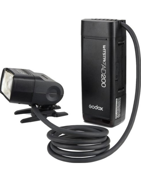 EC200 extendable flash head for AD200 with 1.8mt cable