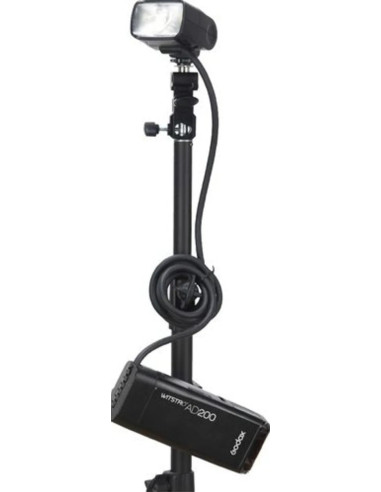 EC200 extendable flash head for AD200 with 1.8mt cable