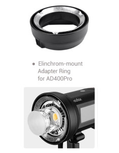 ELINCHROM adapter for AD400PRO